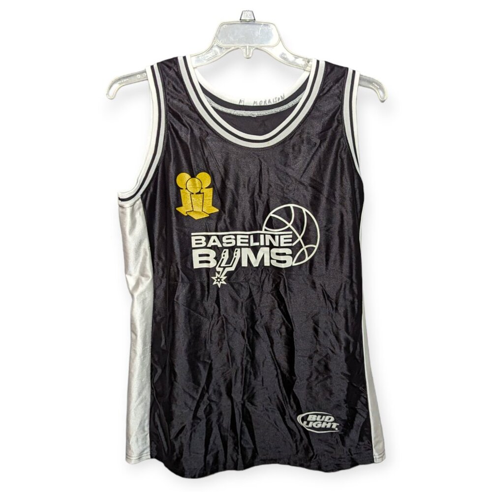 Signature Sportwear Baseline Bums San Antonio Spurs 3 Trophies Jersey Size XL